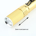 Salable Tiny Zoomable 3w Led Taschenlampe Taschenlampe